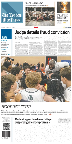 Cover of The London Free Press