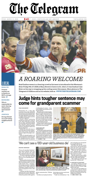 Cover of The Telegram (St. John's)