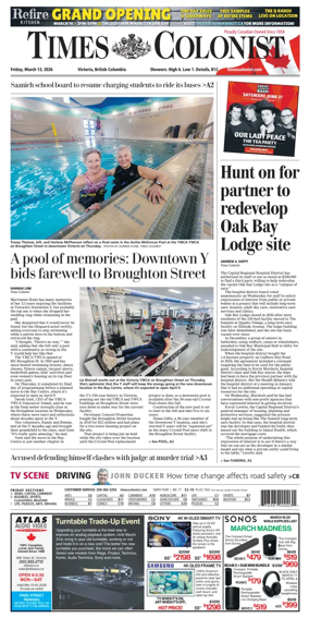 Cover of Times Colonist