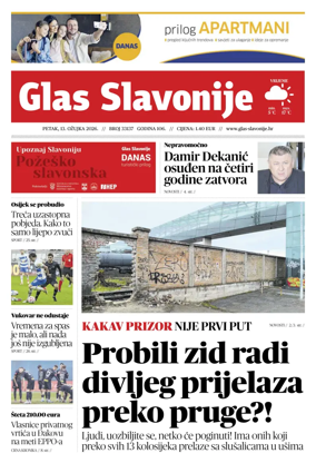 Cover of Glas Slavonije