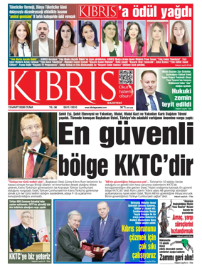 Cover of Kibris Gazetesi