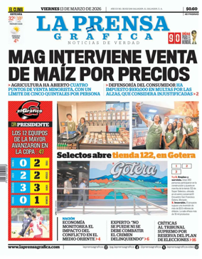Cover of La Prensa Grafica