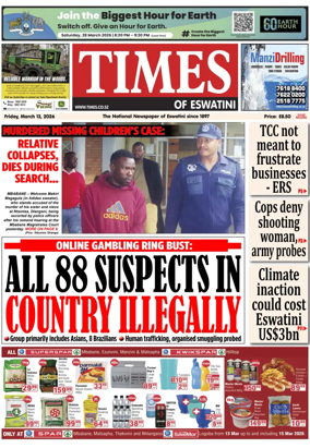 Cover of Times of Eswatini
