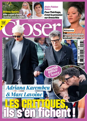 Cover of Closer (France)