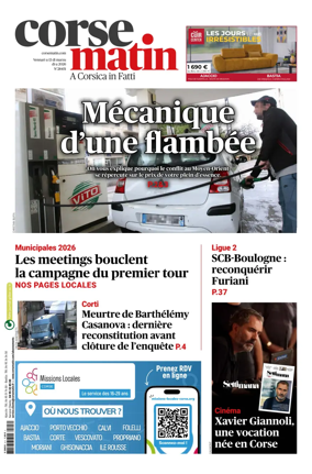Cover of Corse Matin