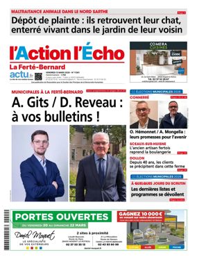 Cover of l'Action l'Echo (La Ferte-Bernard)