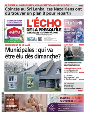 Cover of L'Echo de la Presqu'ile (PG)
