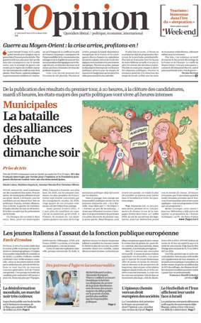 Cover of L'Opinion