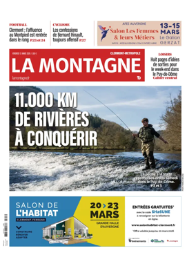Cover of La Montagne (Clermont-Metropole)