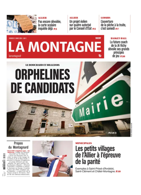 Cover of La Montagne (Vichy)