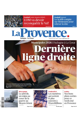 Cover of La Provence Aubagne-La Ciotat
