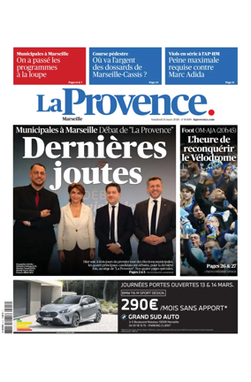 Cover of La Provence Marseille