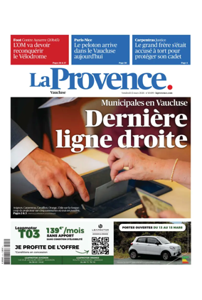 Cover of La Provences Vaucluse