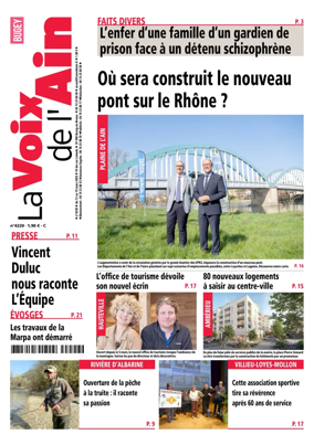 Cover of La Voix de l’Ain Amberieu en Bugey - Meximieux