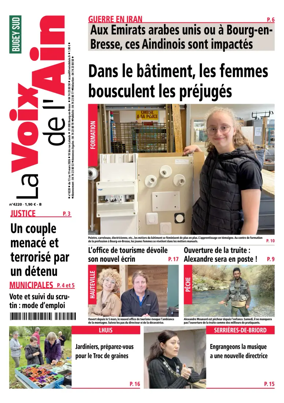 Cover of La Voix de l’Ain Belley