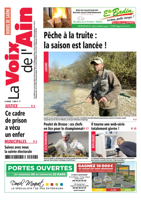 Cover of La Voix de l’Ain Bords de Saone