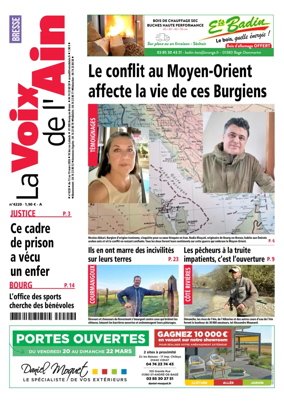 Cover of La Voix de l’Ain Bresse