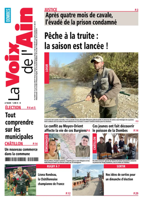 Cover of La Voix de l’Ain Dombes