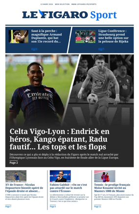 Cover of Le Figaro Sport