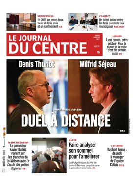 Cover of Le Journal du Centre