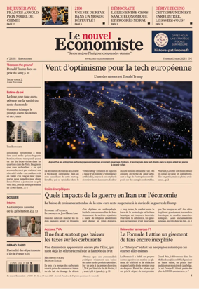 Cover of Le Nouvel Economiste