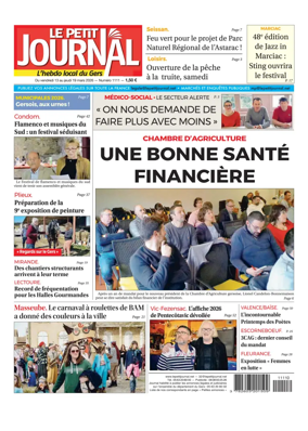 Cover of Le Petit Journal - L'hebdo local du Gers