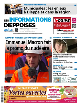 Cover of Les Informations Dieppoises