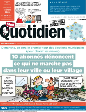 Cover of Mon Quotidien