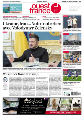 Cover of Ouest France (Caen - Bayeux - Falaise - Vire)