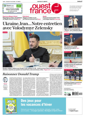 Cover of Ouest France (Cholet)