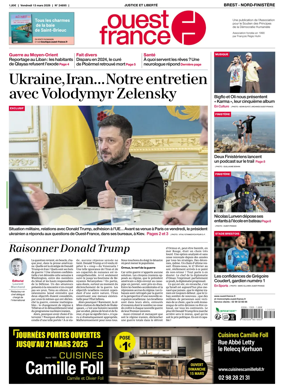 Cover of Ouest France (Nord-Finistere)