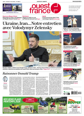 Cover of Ouest France (Pornic / Pays de Retz)