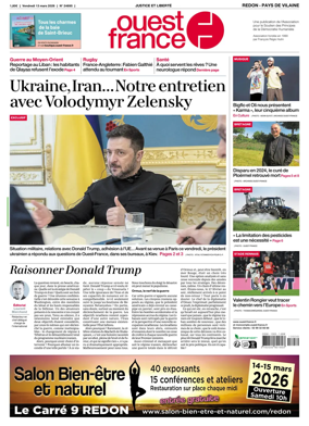 Cover of Ouest France (Redon / Pays de Vilaine)
