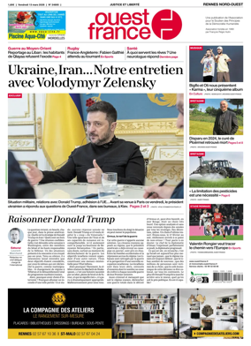 Cover of Ouest-France (Rennes Nord-Ouest)
