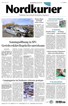 Cover of Demminer Zeitung