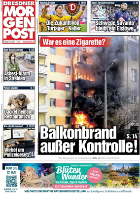 Cover of Dresdner Morgenpost