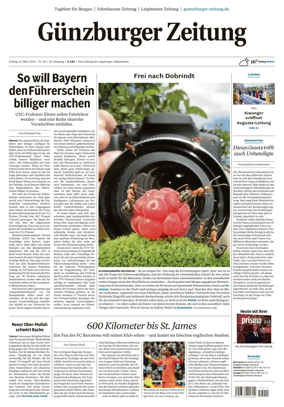 Cover of Guenzburger Zeitung