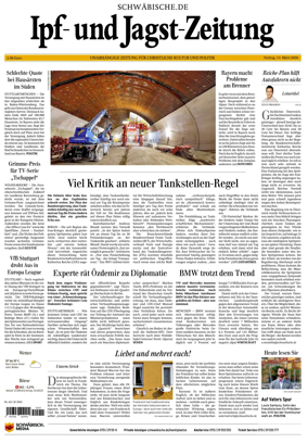 Cover of Ipf- und Jagst-Zeitung