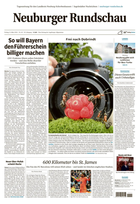 Cover of Neuburger Rundschau