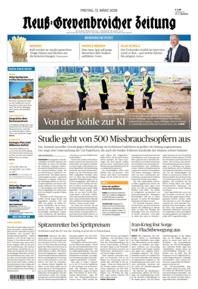 Cover of Neuss-Grevenbroicher Zeitung Neuss