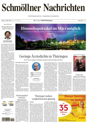 Cover of Ostthuringer Zeitung (Schmolln)
