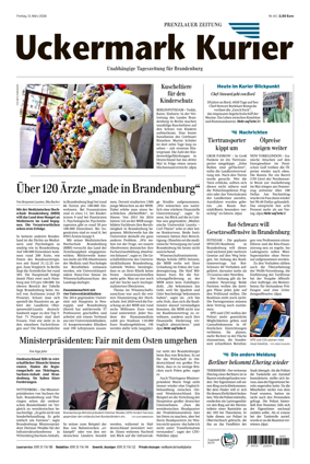 Cover of Prenzlauer Zeitung