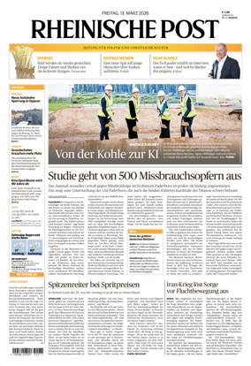 Cover of Rheinische Post Krefeld Kempen