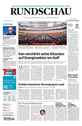 Cover of Rundschau fur den Schwabischen Wald – Der Kocherbote