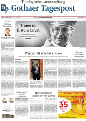 Cover of Thuringische Landeszeitung (Gotha)