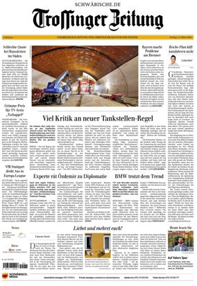 Cover of Trossinger Zeitung