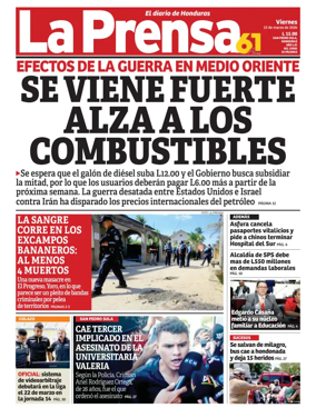 Cover of Diario La Prensa