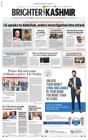 Cover of Brighter Kashmir