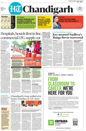Cover of Hindustan Times (Chandigarh) - Live