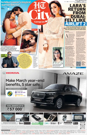 Cover of Hindustan Times (Gurgaon) - City